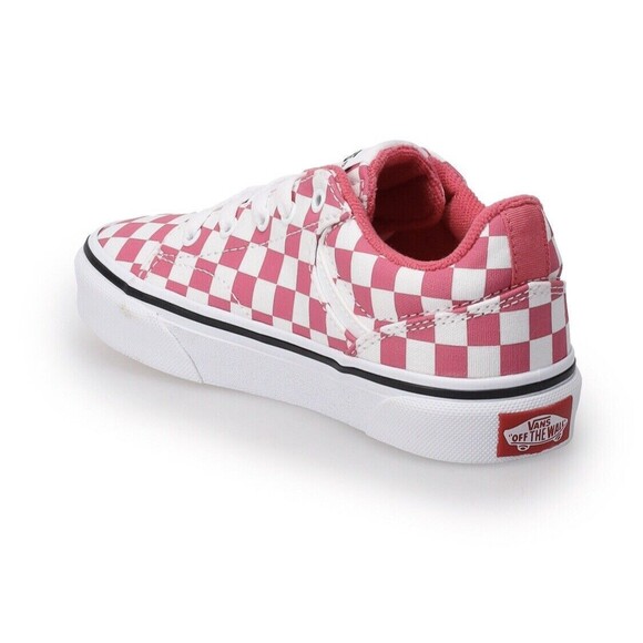 VANS Ward Low Girls Size 6 Women's Sz 7.5 Shoes Powder Pink Sneakers VN000MYFCHL - Picture 3 of 10